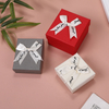 Boîte-cadeau de bijoux de montre carrée personnalisée 