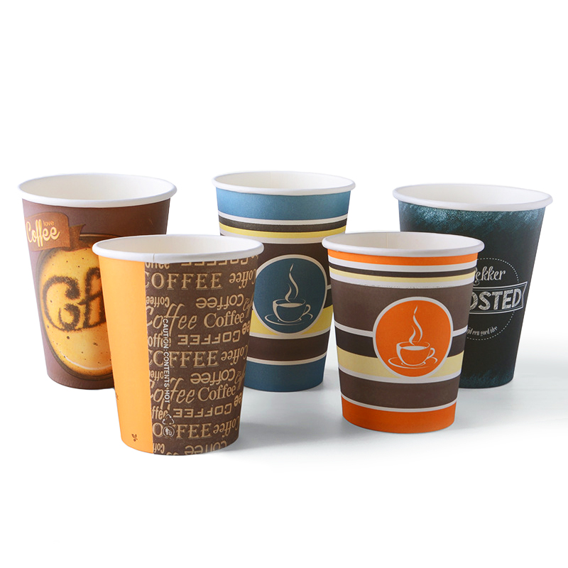 3-32 oz tasse jetable à un mur unique