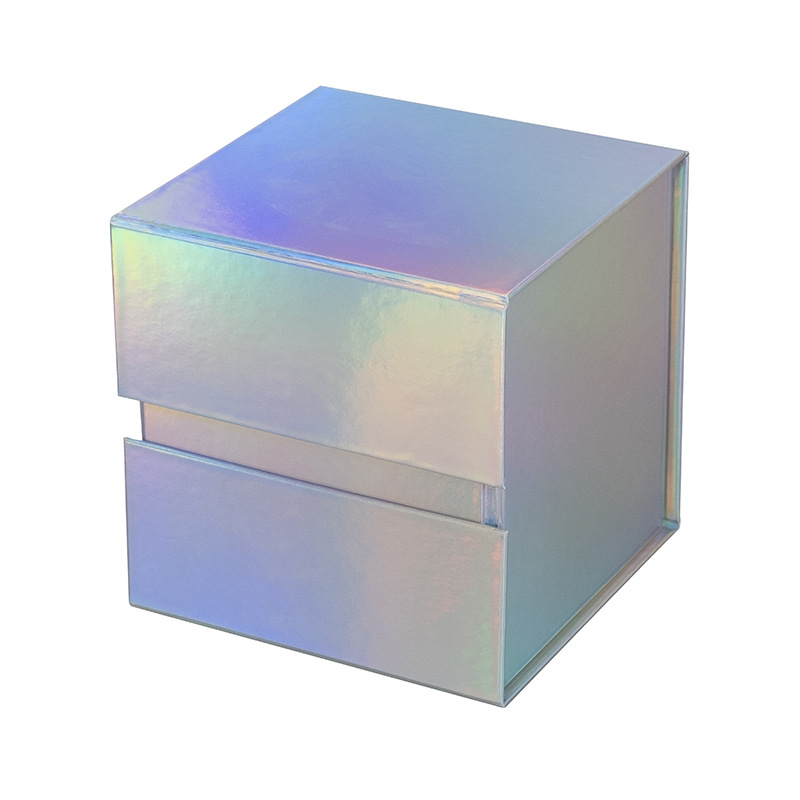 Boîte cadeau rigide pliant rectangulaire 