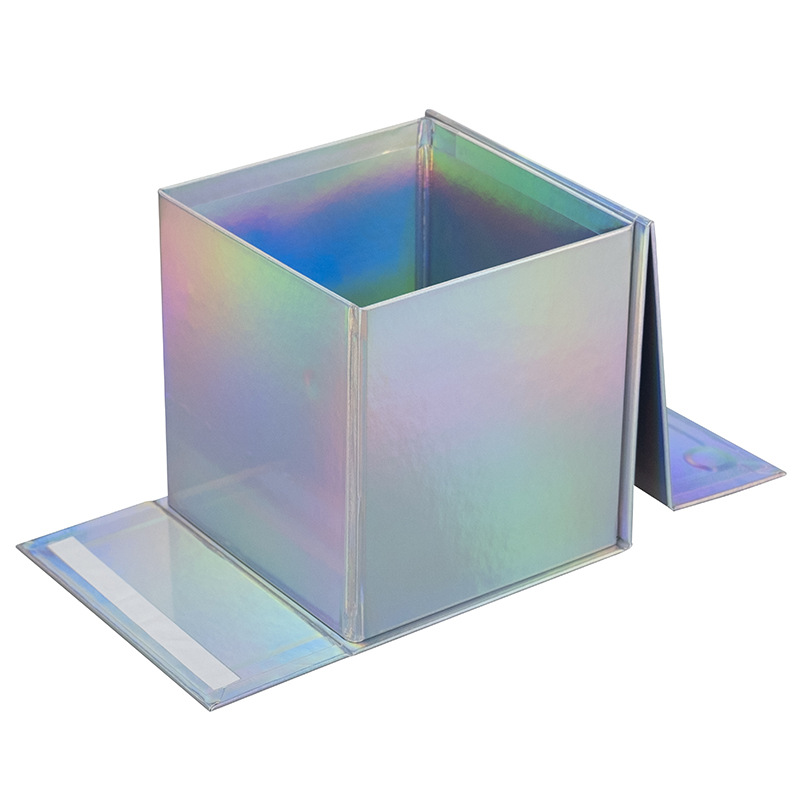 Boîte cadeau rigide pliant rectangulaire 