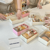 Fast Food Kraft Paper Food Tray avec revêtement PLA