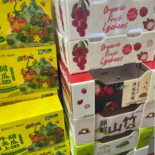 Boîte à fruits en pierre en pierre de pierre de la pierre d'étanchéité dégradable environnementale