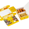 Boîte de papier de poulet frit français