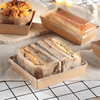 Fast Food Kraft Paper Food Tray avec revêtement PLA