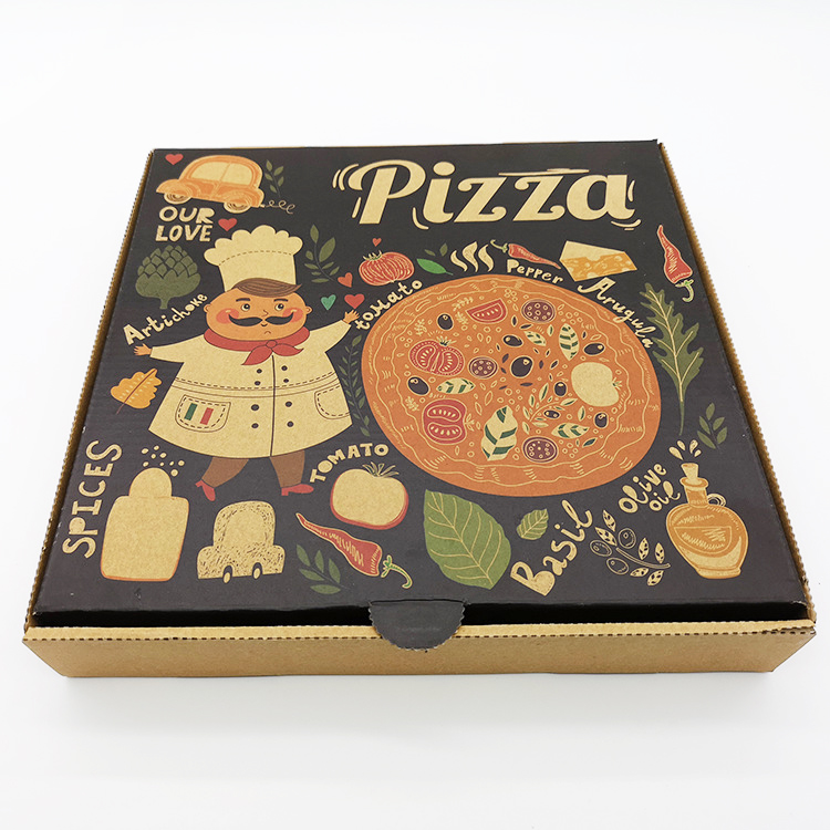 Boîte à pizza ondulée de 6-14 pouces