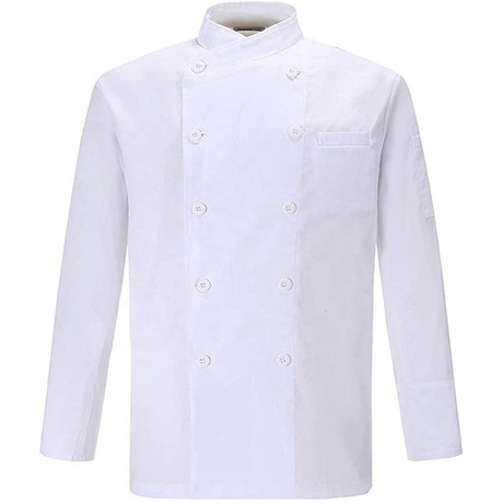Veste de chef hôtel unisexe couleur personnalisée