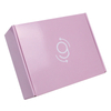 Logo USTOM LOGO PLATable Cardon ondulé en papier kraft en papier bijoux Perfume Food