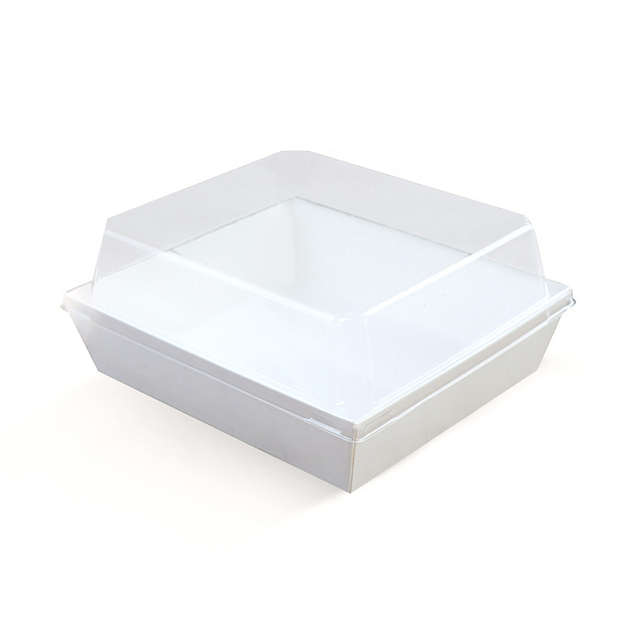 Fast Food Kraft Paper Food Tray avec revêtement PLA