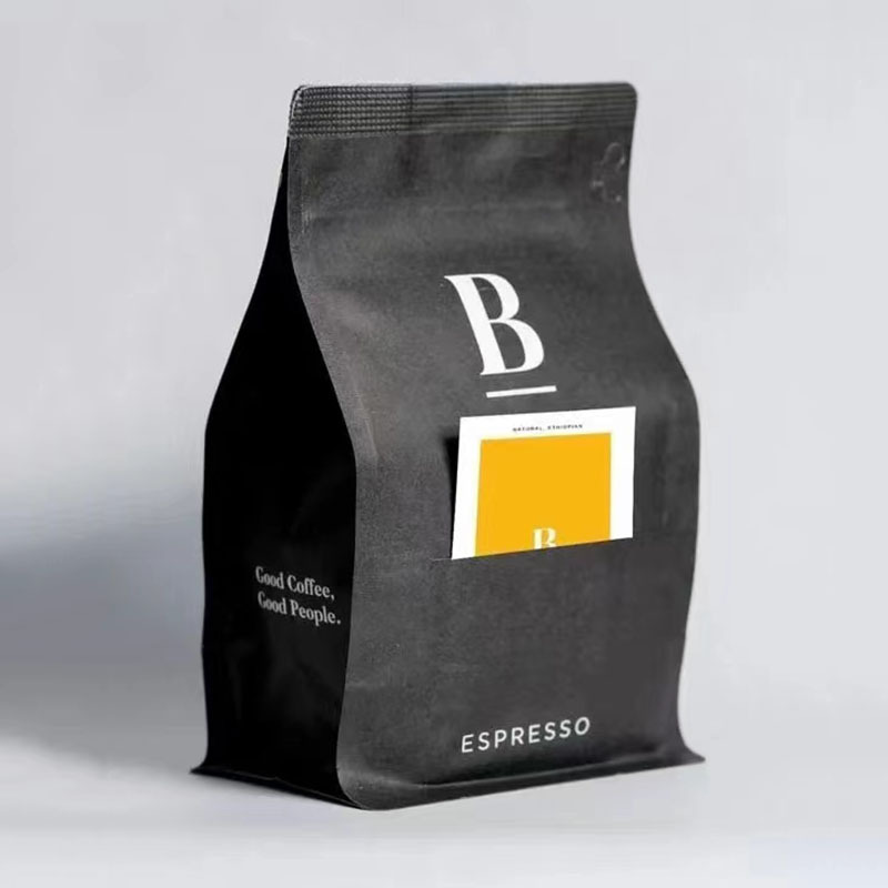 Sac de café en papier à gaz en papier kraft