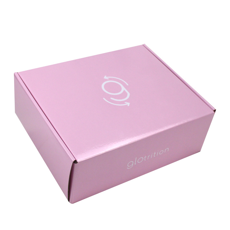 Logo USTOM LOGO PLATable Cardon ondulé en papier kraft en papier bijoux Perfume Food