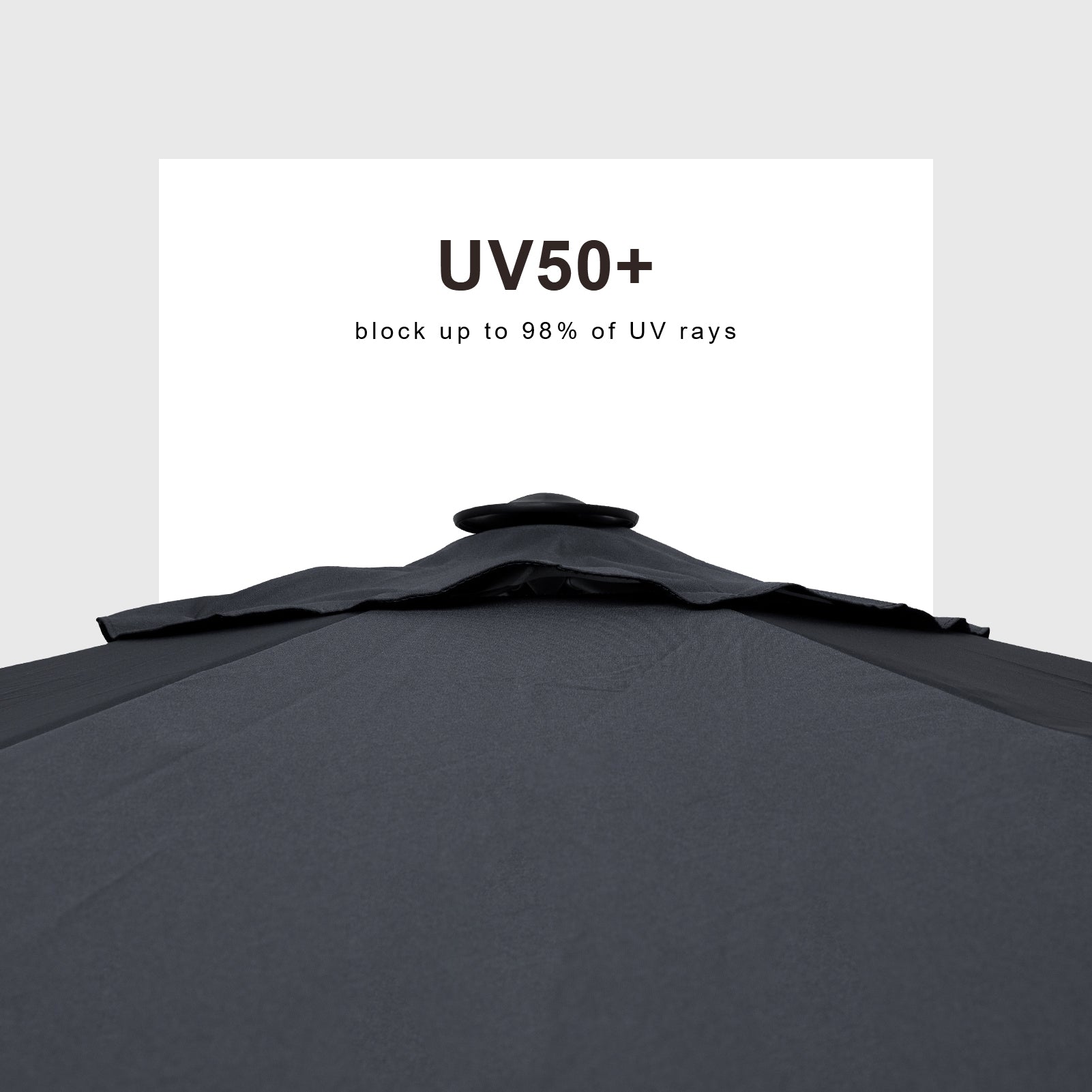 9ft Auto Tilt Flora Patio Umbrella