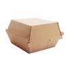 Eco Friendly Comptable BioDedable Kraft Paper Emballing Fast Food Burger Box