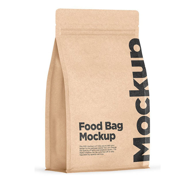 Sac de café en papier à gaz en papier kraft