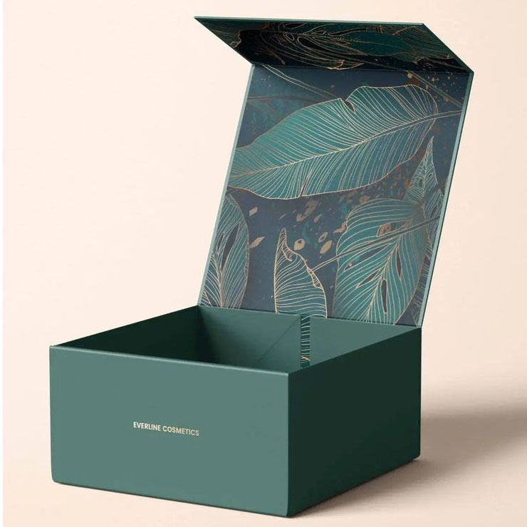 Boîte à aimant pliant ustomisé pour chaussures Vêtements Perfumes Boîte d'emballage Logo Boîte personnalisée Cadeau
