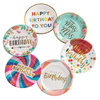 Assiettes en papier de bol de fête de 7 pouces