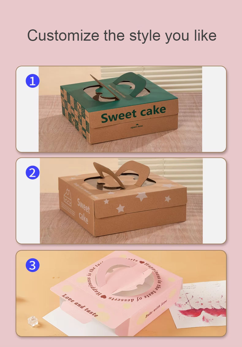 Box à gâteau Boîte 